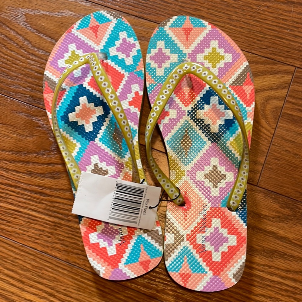 NWT Vera Bradley Flip Flops